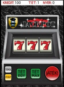 gyümölcsös játékgép